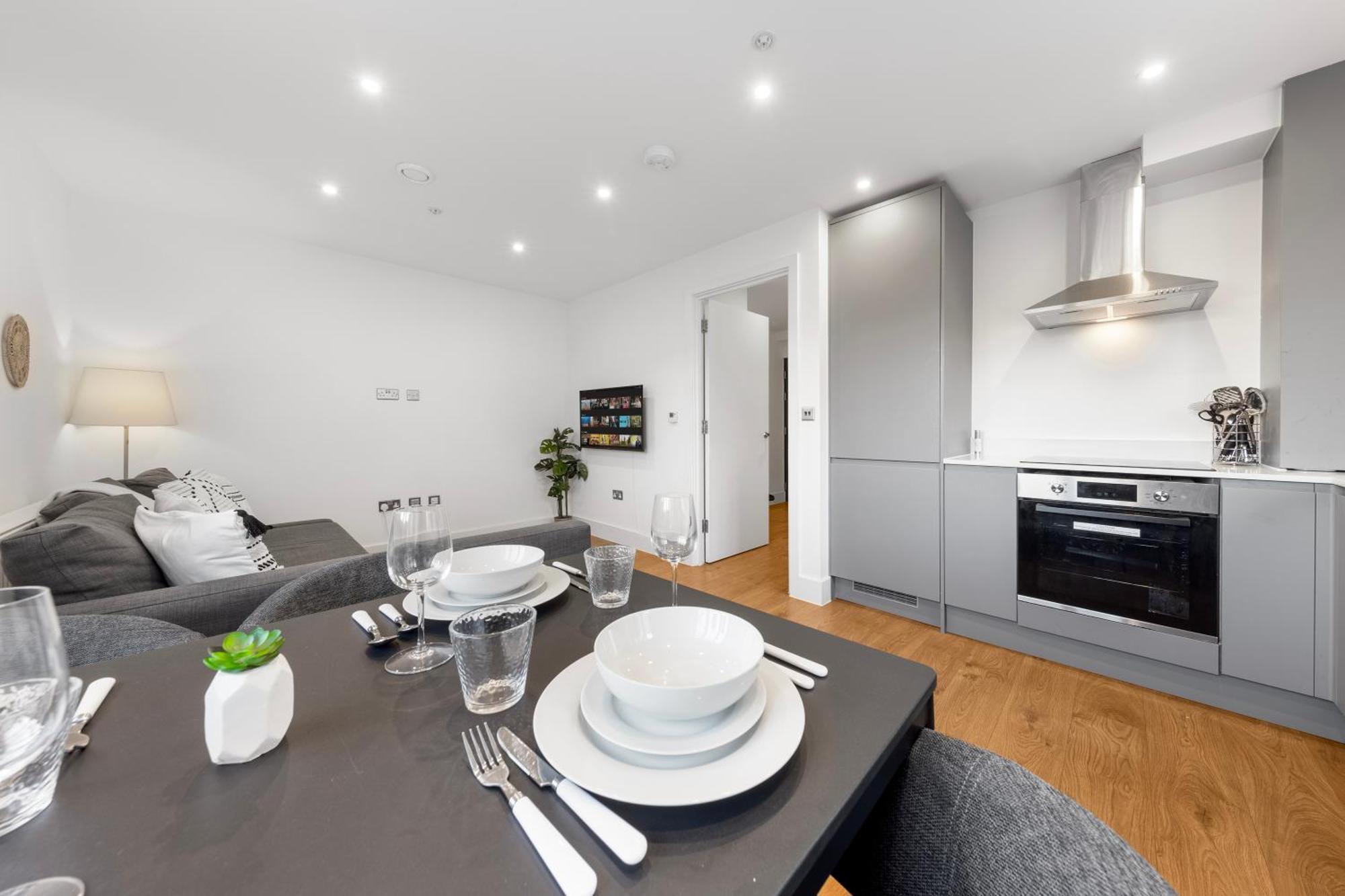 Stylish Nine Elms Vauxhall 1 Bedroom Apartment